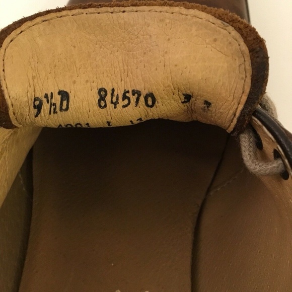 Frye Brown Distressed Brown Oxford Men\'s Size 9.5 main image 4